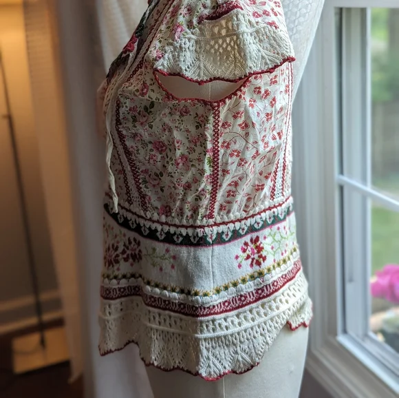 VTG CECILIA PRADO GORGEOUS BLOUSE XL (run smaller) - Picture 6 of 12